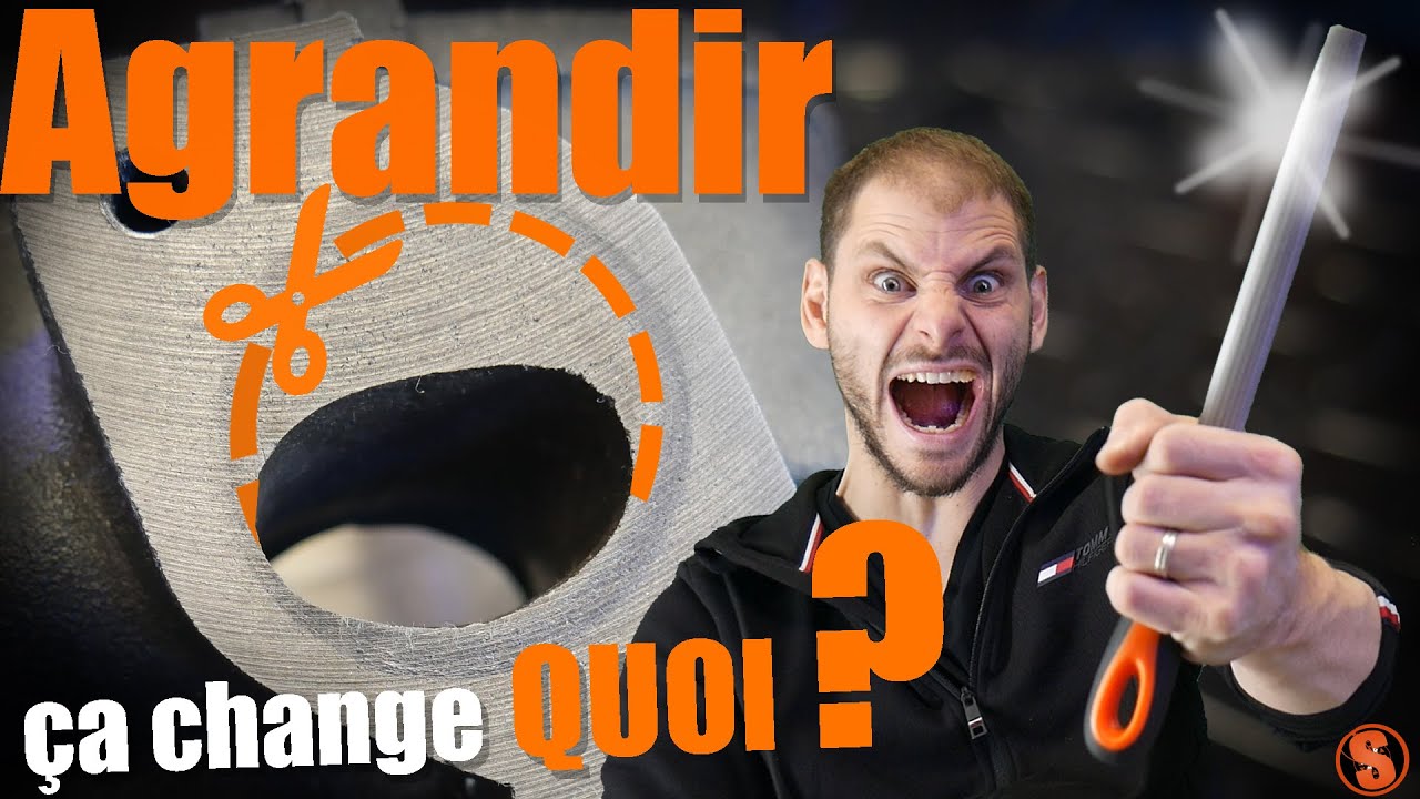 ⚙Agrandir sa SORTIE d'échappement : AVANT🤔 / APRES😱 ! ça CHANGE QUOI ?? + code promo SCOOTFAST !