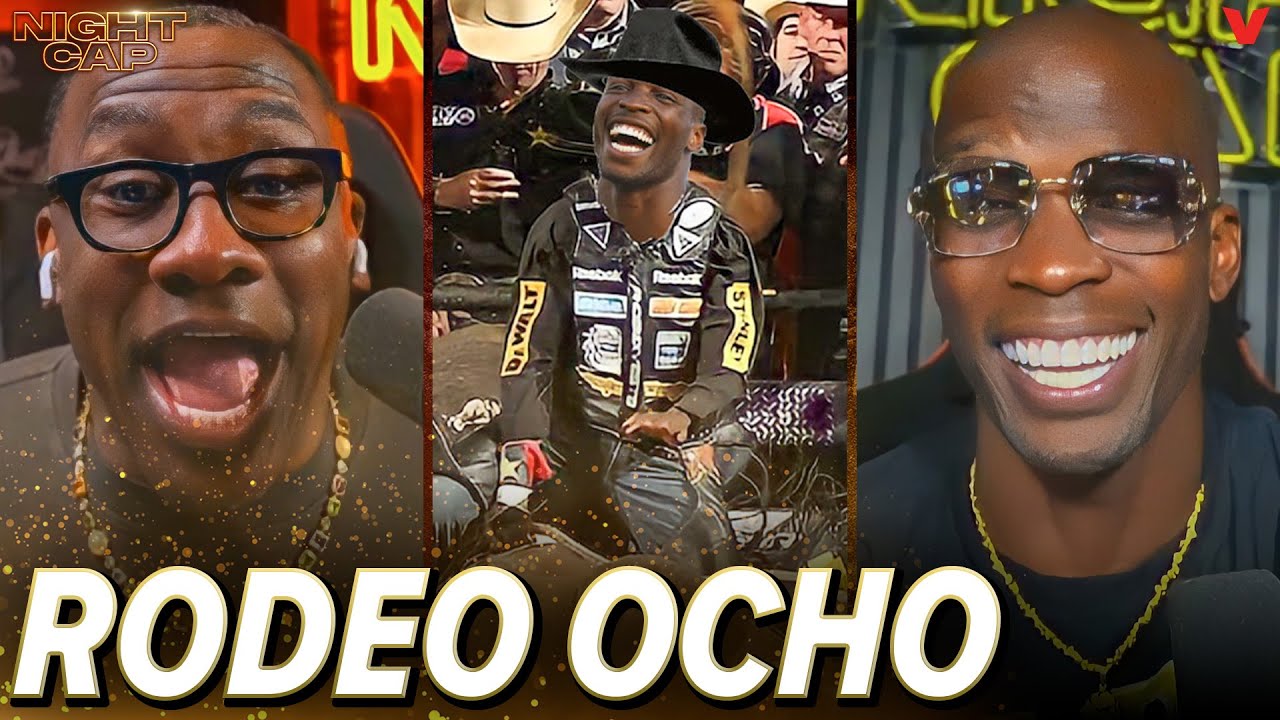 Shannon Sharpe reacts to Chad Johnson's bull riding highlights | Nightcap