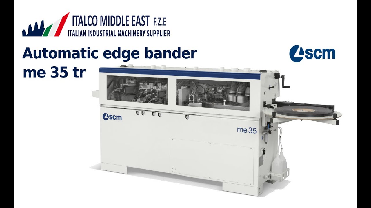 SCM minimax 35tr  combined end cutting rounding unit