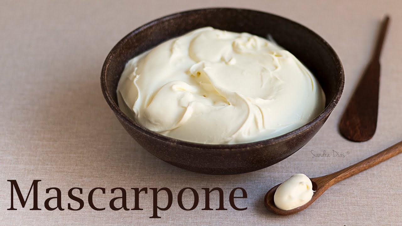 Mascarpone Caseiro: o queijo do Tiramisù | Receita Sandra Dias
