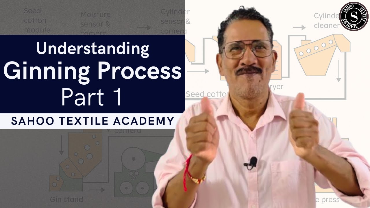 Understanding Ginning Process (Part 1) || Saw Gin Machine || Sahoo Textile Academy
