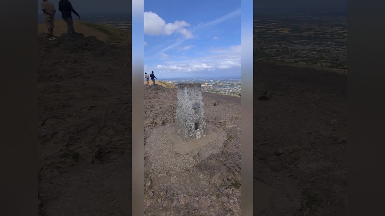 At the top of the Malvern Hill in Worcestershire, London, UK. #malvernhill #walledgarden #hilllondon