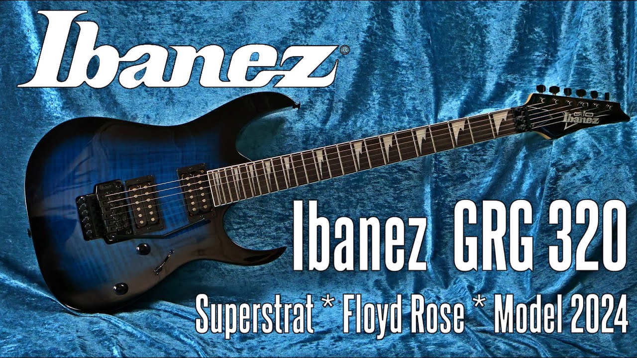 Ibanez GRG320 - Superstrat * Floyd Rose * Model 2024 - FILMIKI O GITARACH