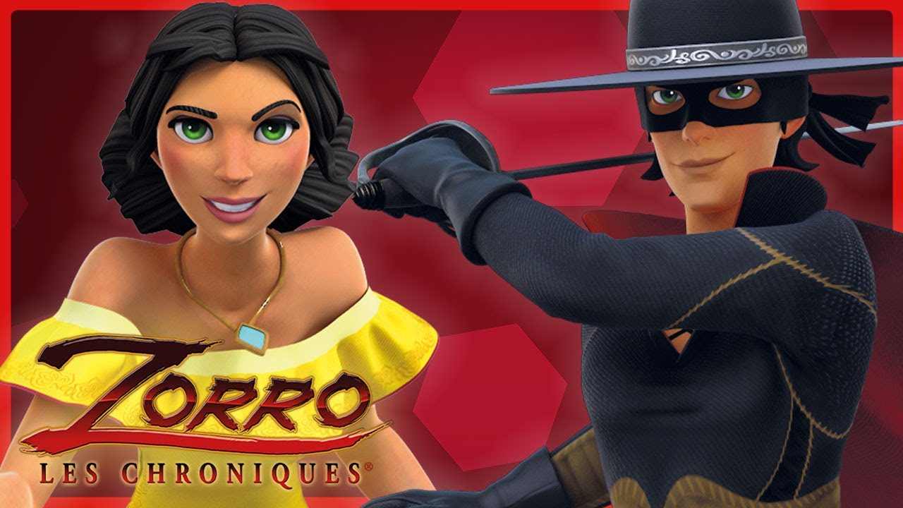 Inès veut combattre l'injustice | Compilation 2H | ZORRO, Le héros masqué