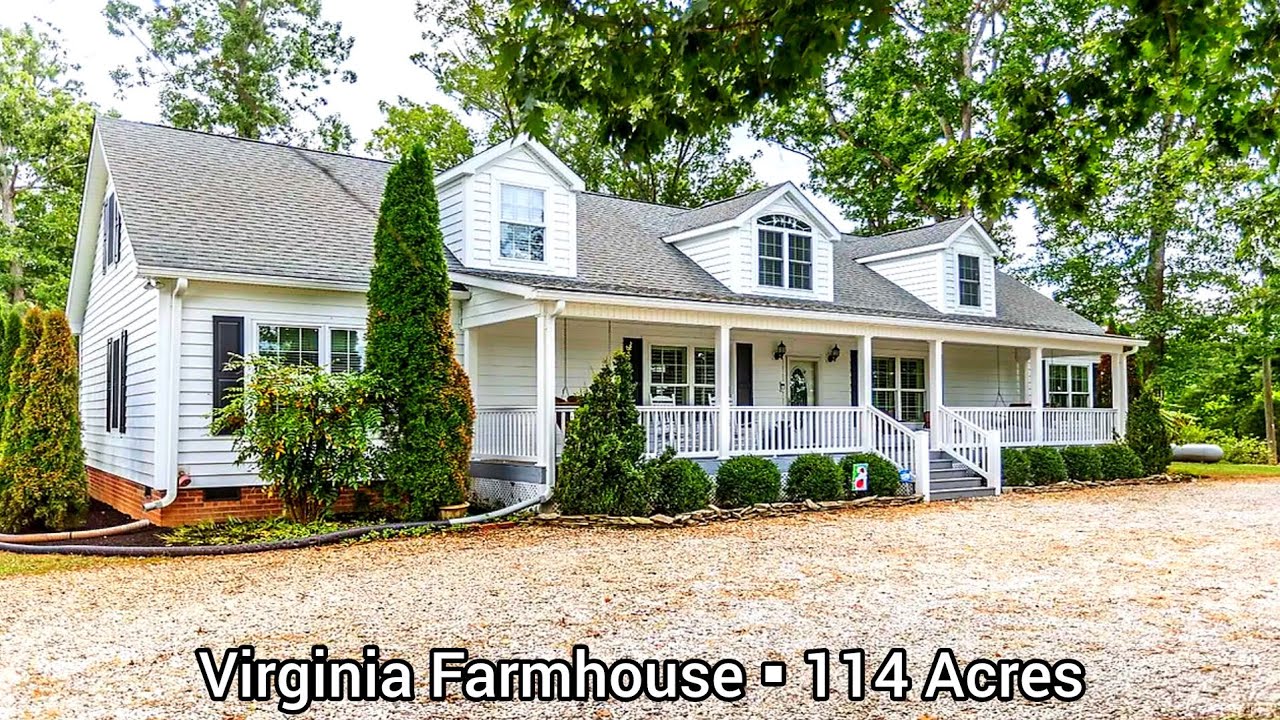 Virginia Farmhouses For Sale | 114+ Acres | Virginia Land For Sale | Mature Pines | Passive Income10