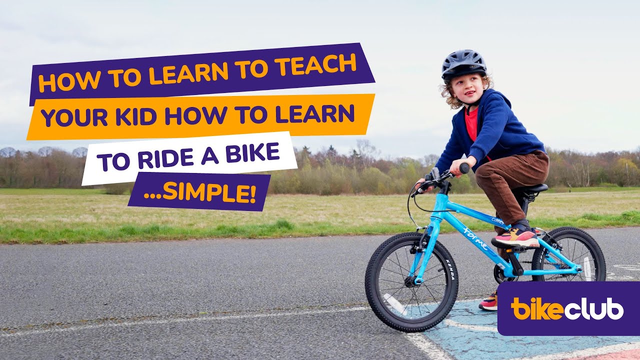 Teach your child to ride a bike