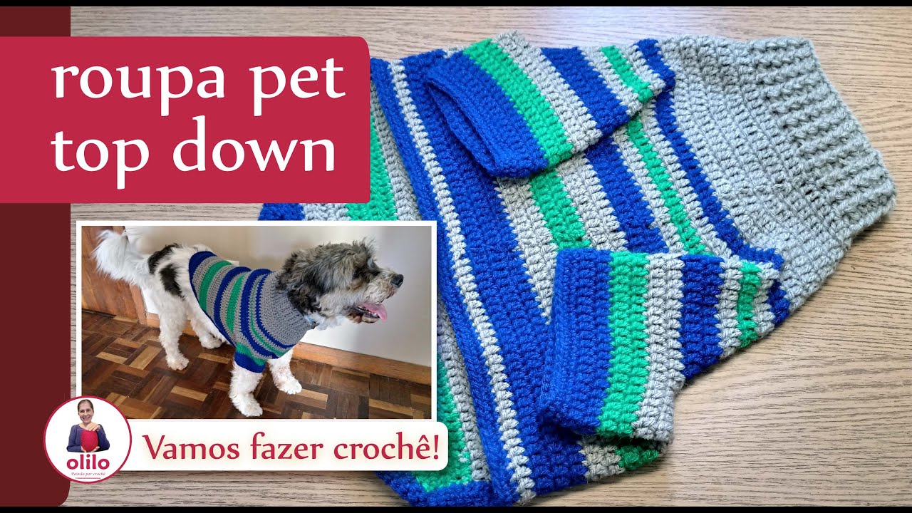 ROUPA PET TOP DOWN - cachorro - 