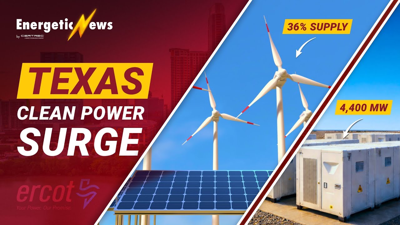 Texas Grid Increasingly Meets Growing Demand with Renewables | Certrec Energetic News