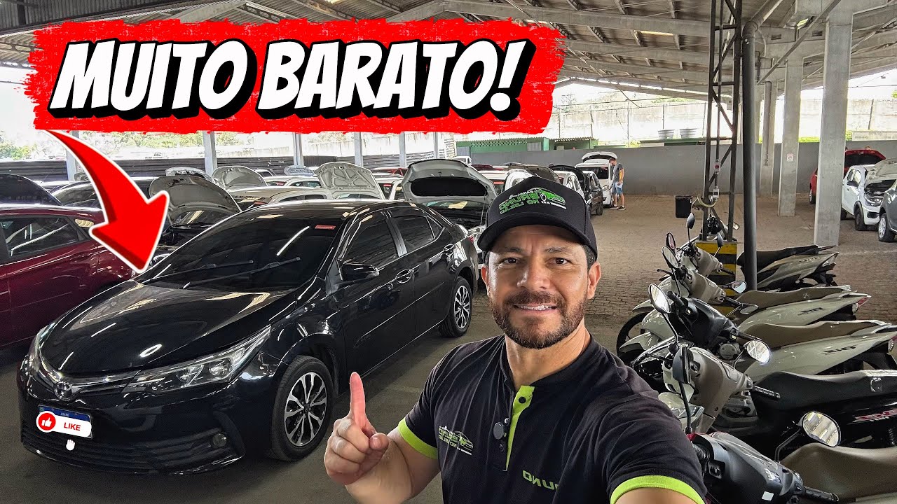 Achei carros MUITO abaixo da FIPE nesse leil&atilde;o 😱