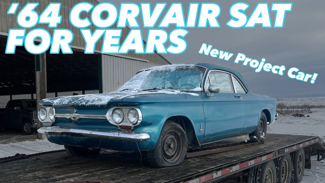 Picking up a 1964 Chevy Corvair and Getting it Running!