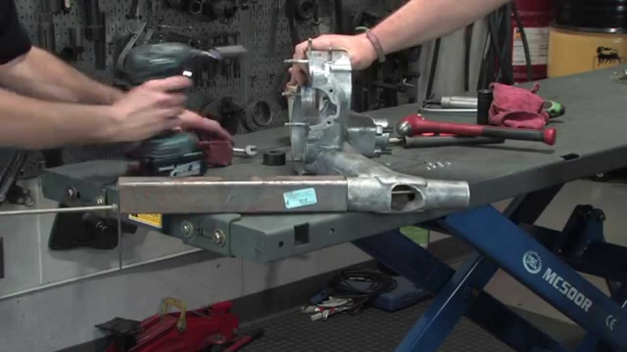 Replace Swing Arm Bushings on Vintage Vespa Engine