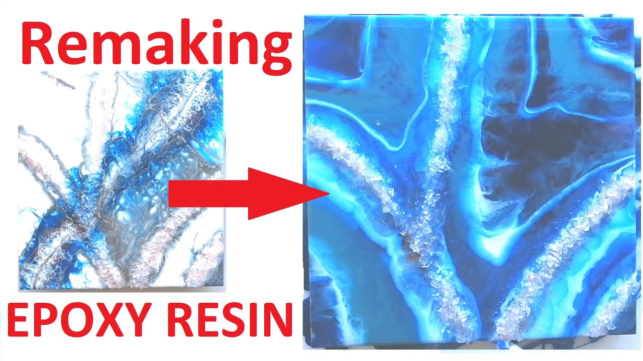 Remaking The Geode - Epoxy Resin Art