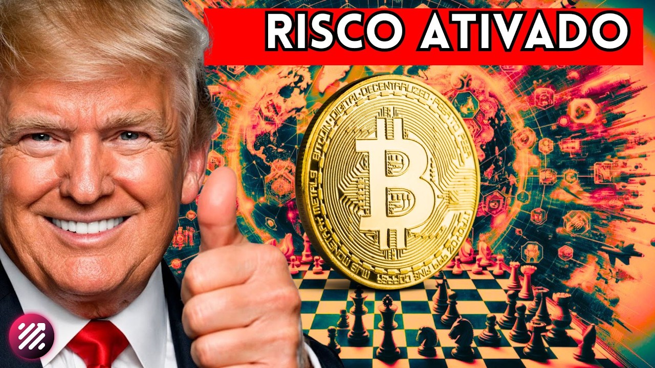 ⚠️ BITCOIN: RISCO ATIVADO | O Verdadeiro Motivo por Trás da Queda do Bitcoin  CRIPTOMOEDAS HOJE