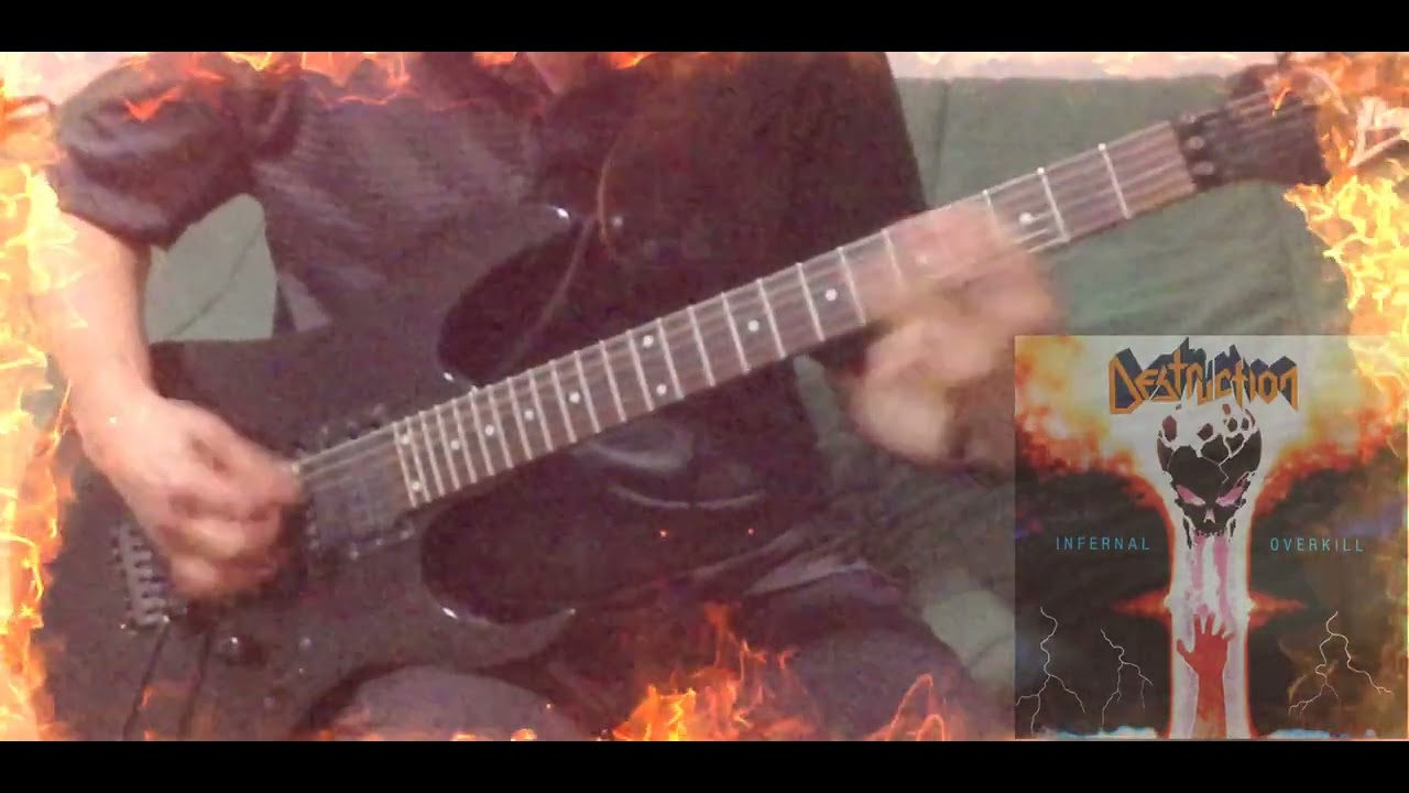 Destruction- Death Trap. Guitar cover 