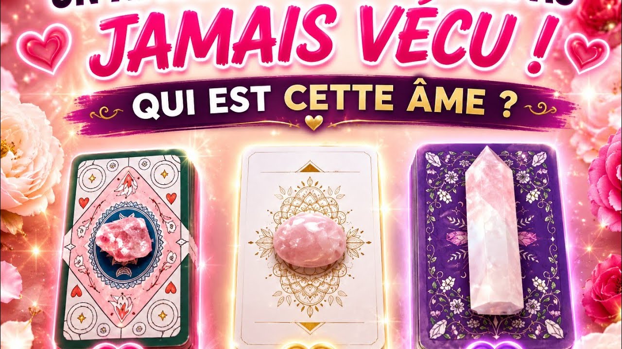 ✨ Qui est cette personne avec qui tu vas vivre un amour inoubliable ? ✨3 choix