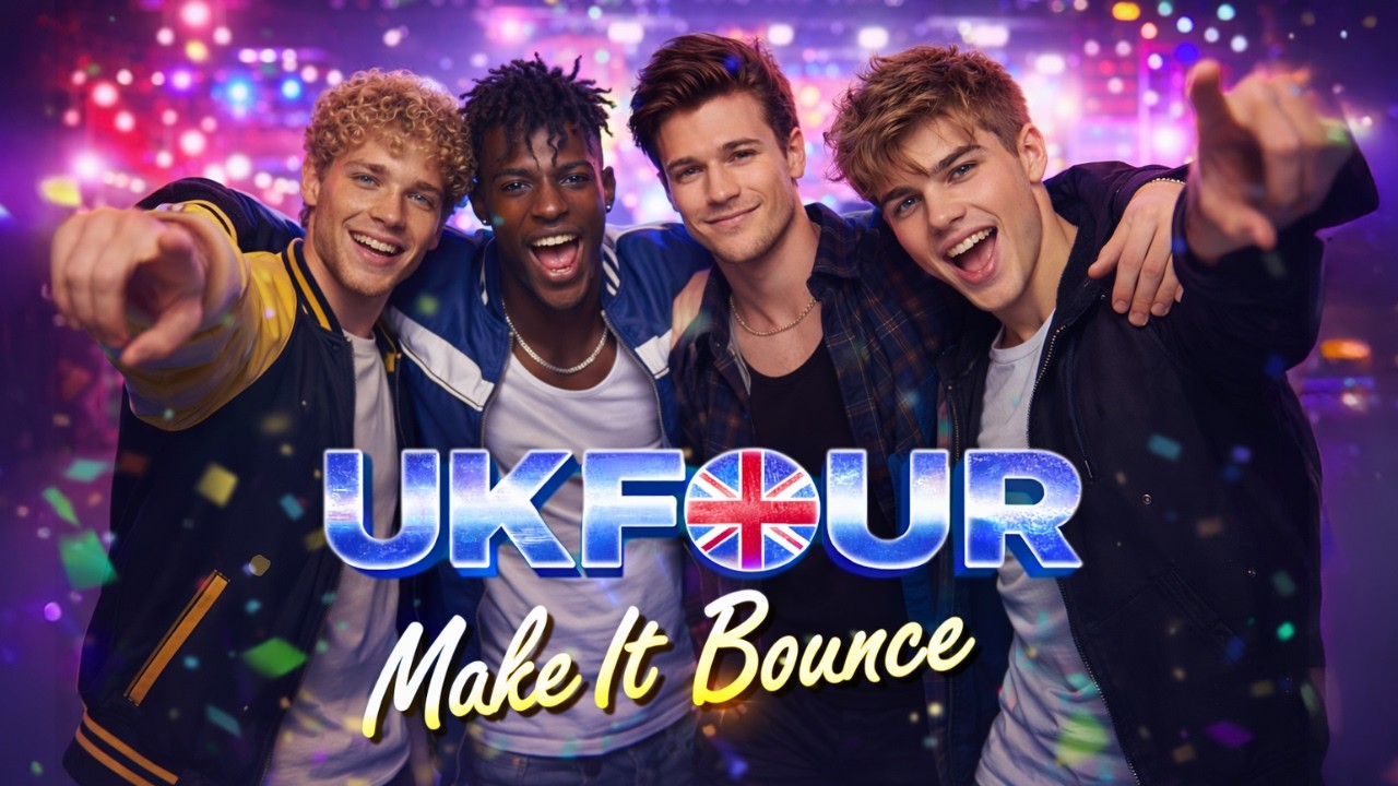 UKFOUR - Make It Bounce  | Official Dance Anthem (90s Pop-Rap Vibe)