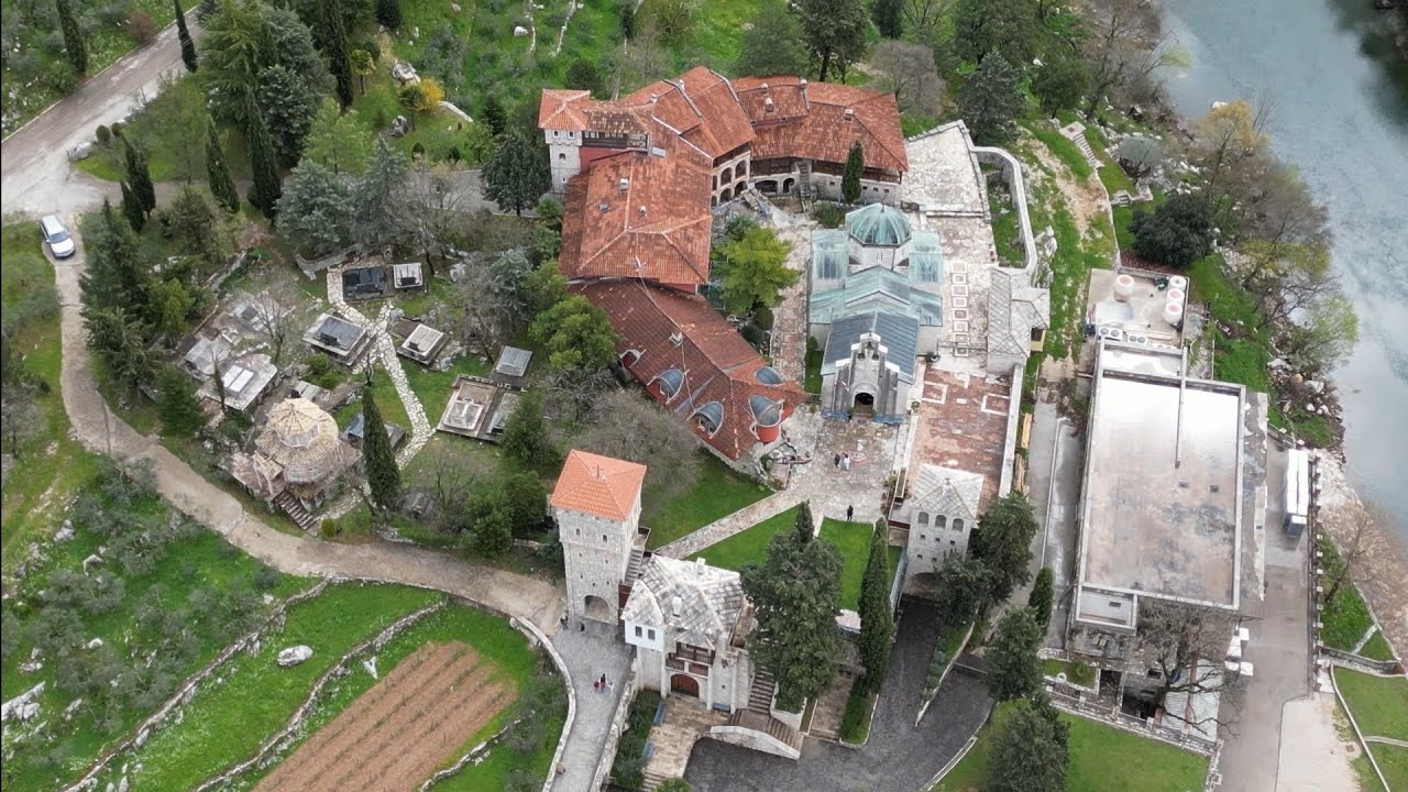 Manastir Tvrdoš, Trebinje 2023 - snimak dronom