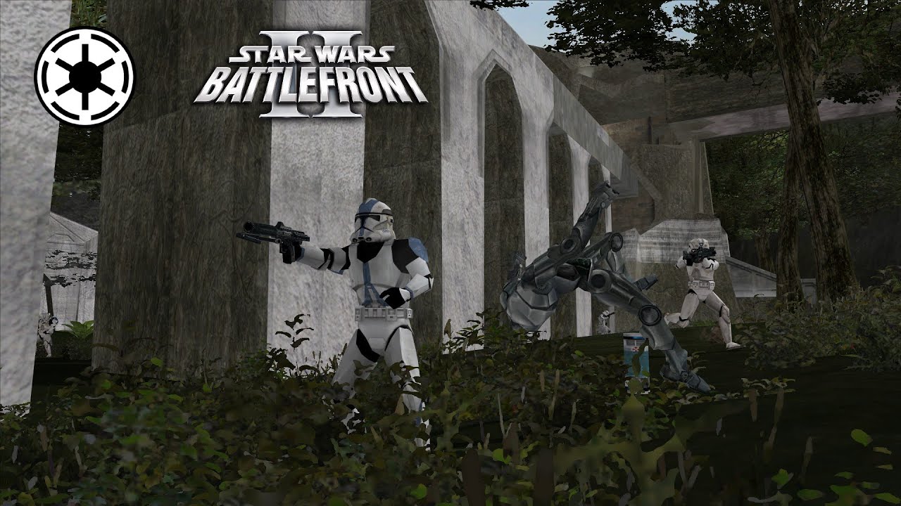 Star Wars Battlefront II (2005) Mods | Ruuria: Jungle Ruins | Clone Wars | Republic