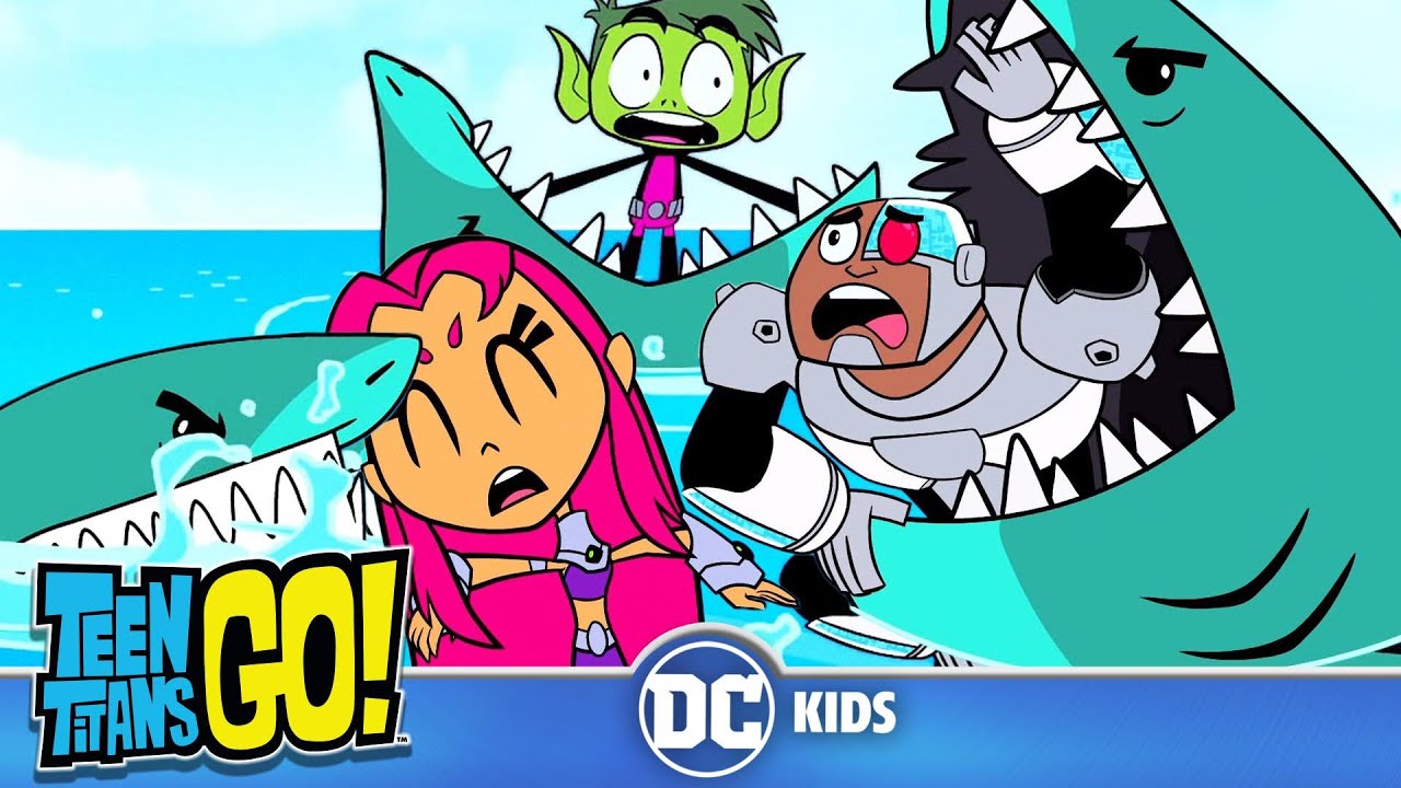 Teen Titans Go! in Italiano | Settimana degli Squali! 🦈   | DC Kids