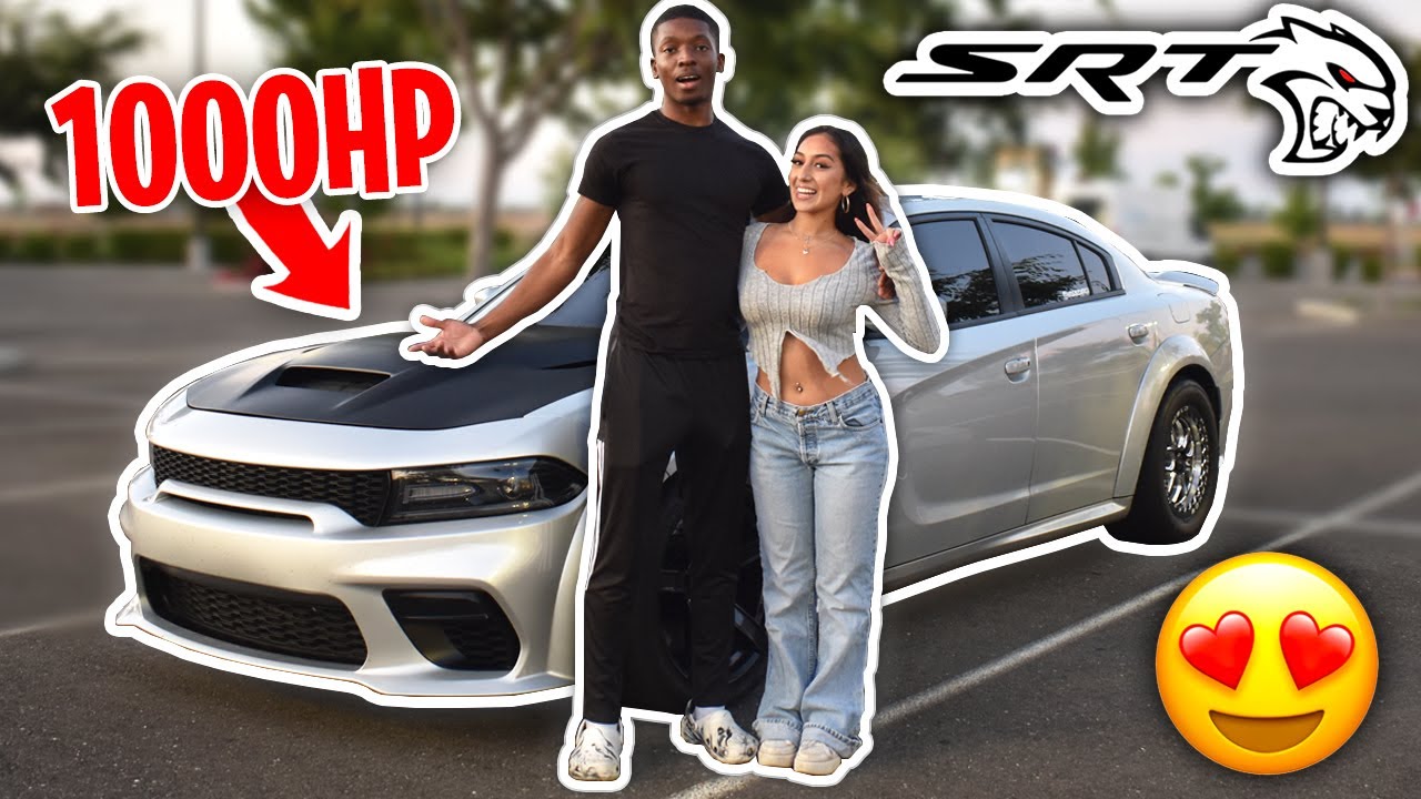 Giving Her a Ride in a 1000HP Hellcat *She's NEVER been in a FAST car*