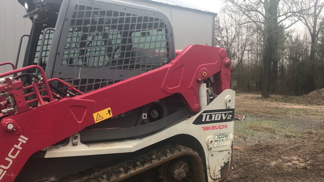 Demoing a Takeuchi TL10V2