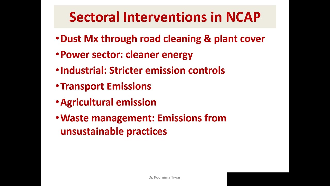 National Clean Air Program NCAP| PSM Made Simple | MBBS Community Medicine Lecture
