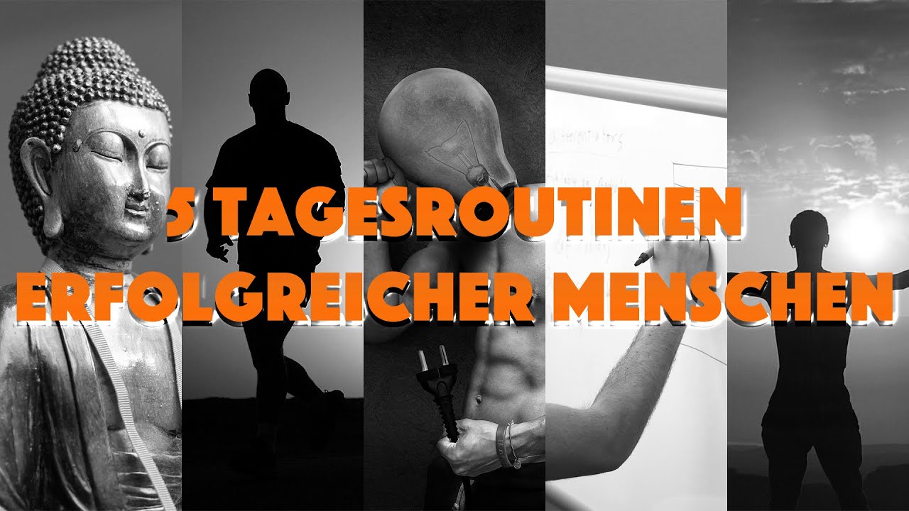 5 Tagesroutinen um ERFOLGREICHER und GLÜCKLICHER zu sein