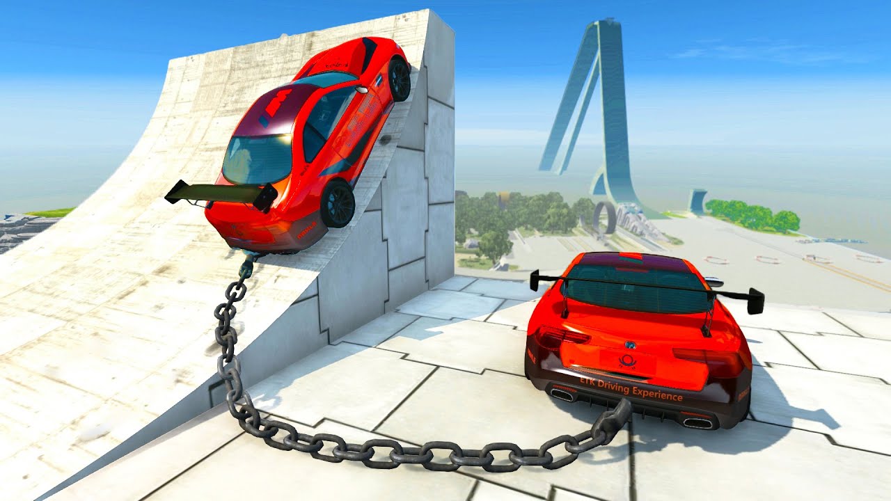 High Speed Jump Crashes BeamNG Drive Compilation #32 (BeamNG Drive Crashes)