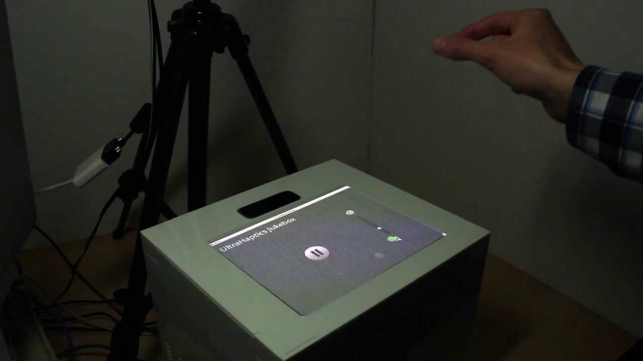 UltraHaptics: Multi-Point Mid-Air Haptic Feedback for Touch Surfaces