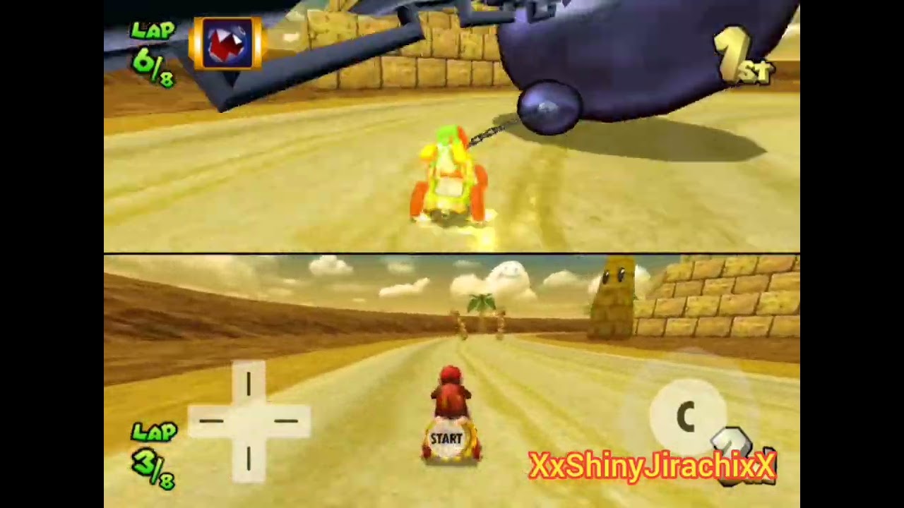 MKDD: Purely Chaos Items (Round 164) - Banana Pit