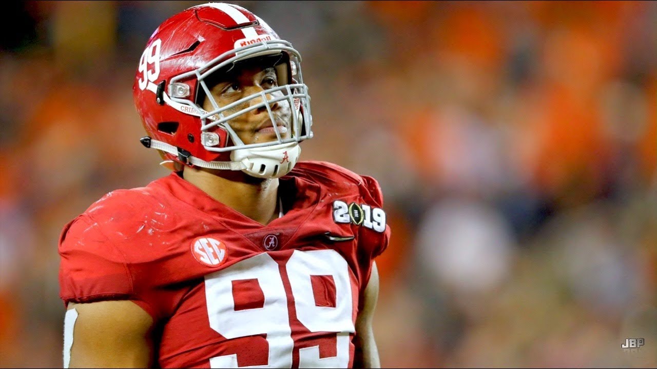 6’7 312 lbs 👀 || Alabama DL Raekwon Davis Highlights ᴴᴰ