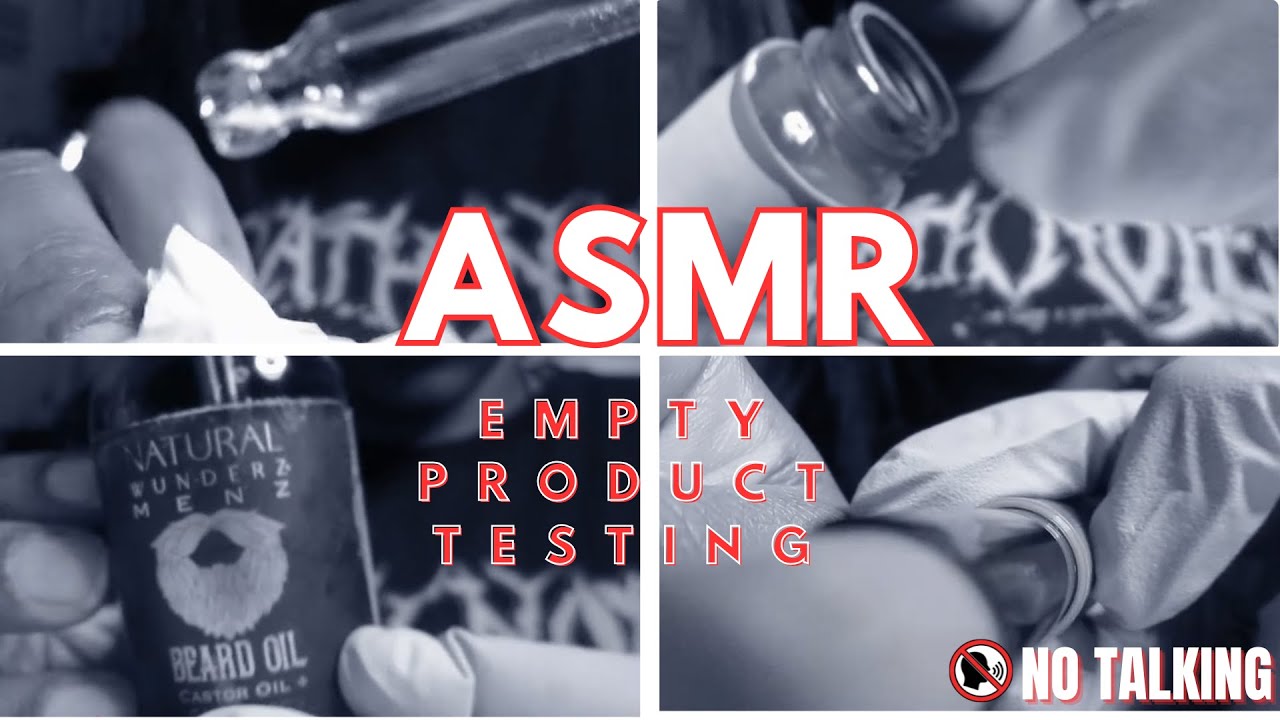 PRODUCT TESTING [ASMR]┆NO TALKING *mostly*