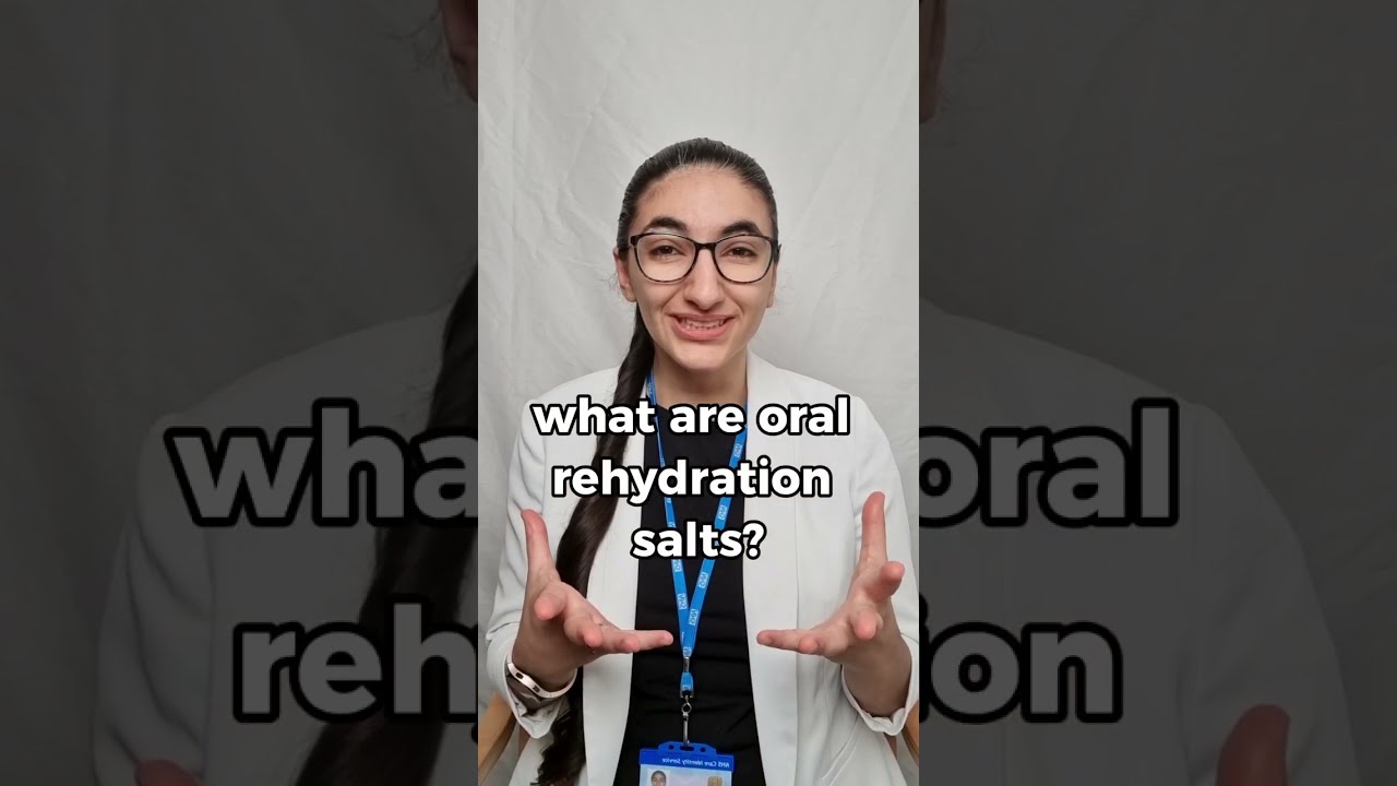 What are oral rehydration salts? - prevent dehydration from sweating, vomiting or diarrhoea