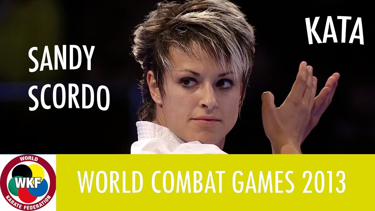 Karate Women's Kata. Sandy SCORDO of France. Finals Gold Medal Fight | WORLD KARATE FEDERATION