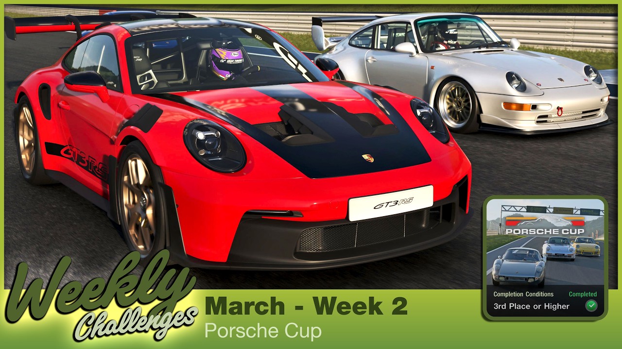 Porsche Cup I Weekly Challenges I March - Week 2 I Gran Turismo 7