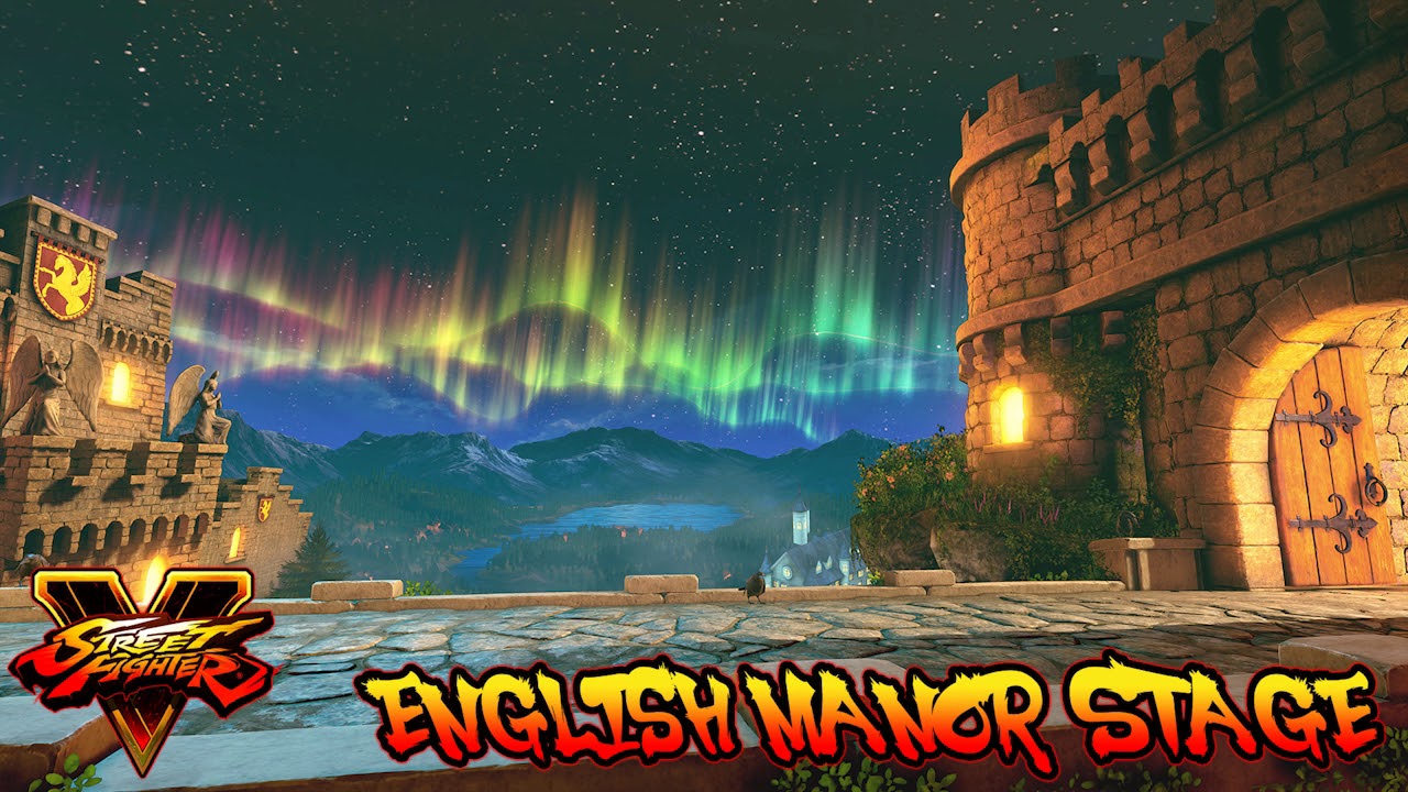 Street Fighter V / 5 ENGLISH MANOR STAGE Theme [All Parts Mix]