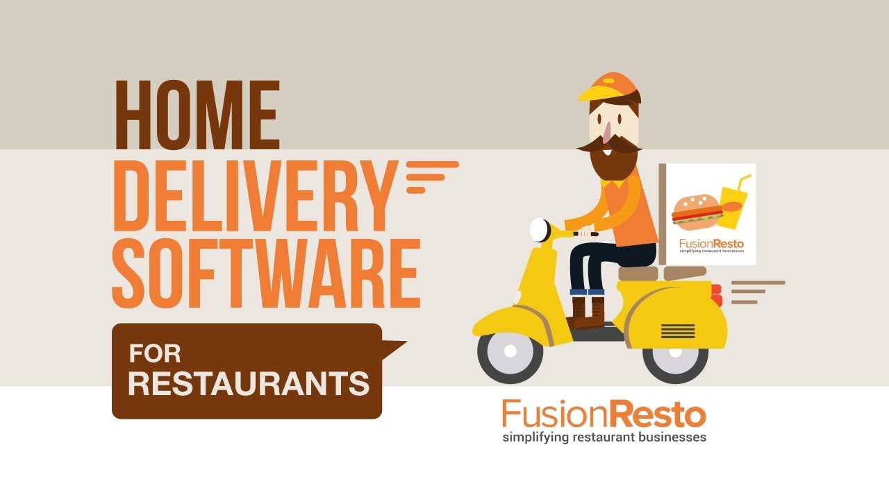 Best Home Delivery Software for Restaurants - FusionResto Restaurant Management Software