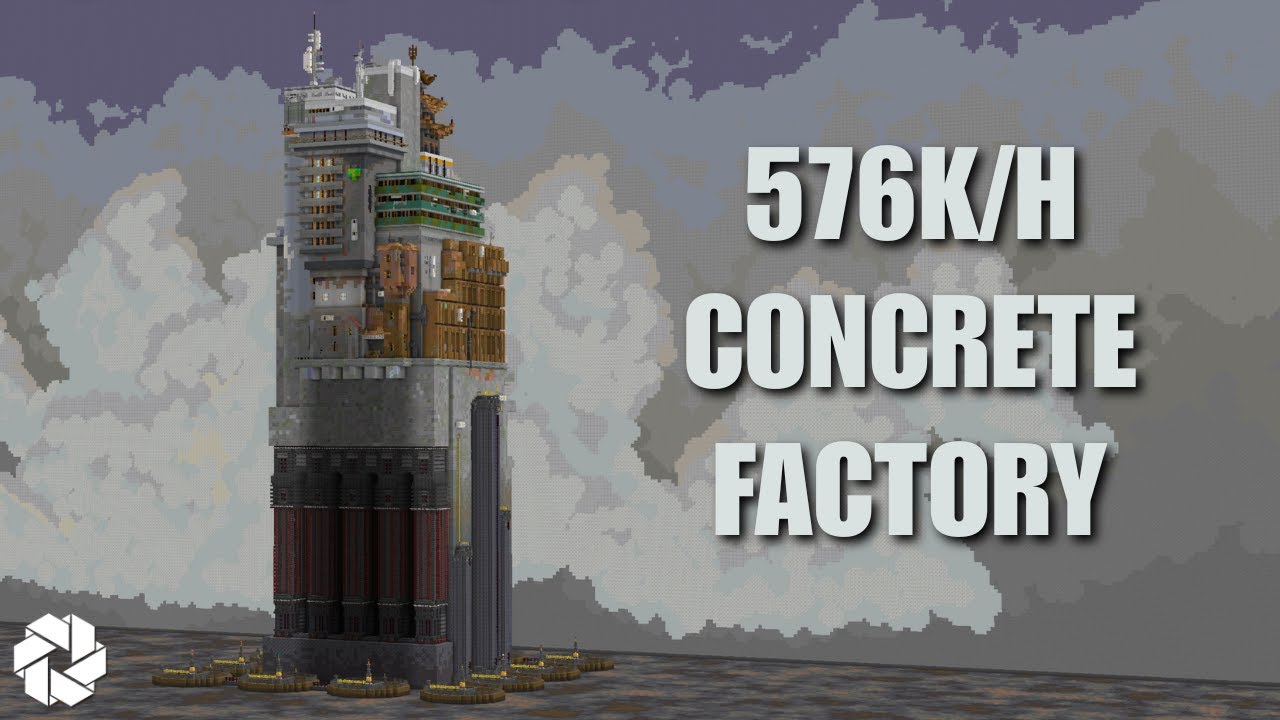 Producing 576k Concrete Per Hour