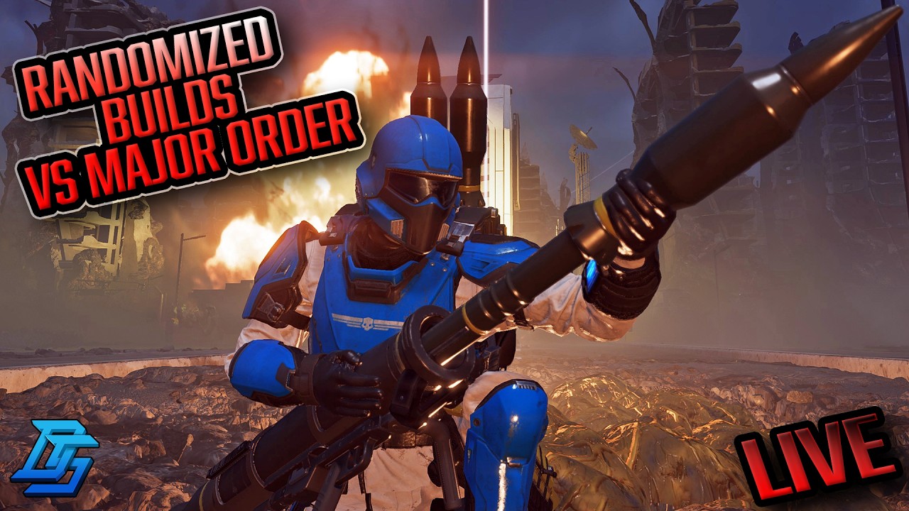 🔴 Helldivers 2 LIVE: Illuminate Randomized Builds Vs MAJOR ORDER 😖 FRV FACTORIES SECURED!