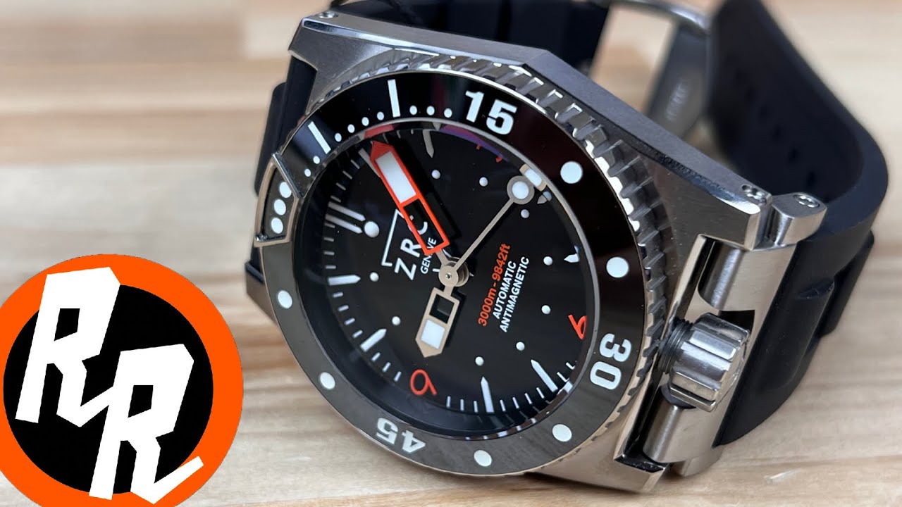 ZRC Grand Fonds 3000m титан (Изысканные часы)