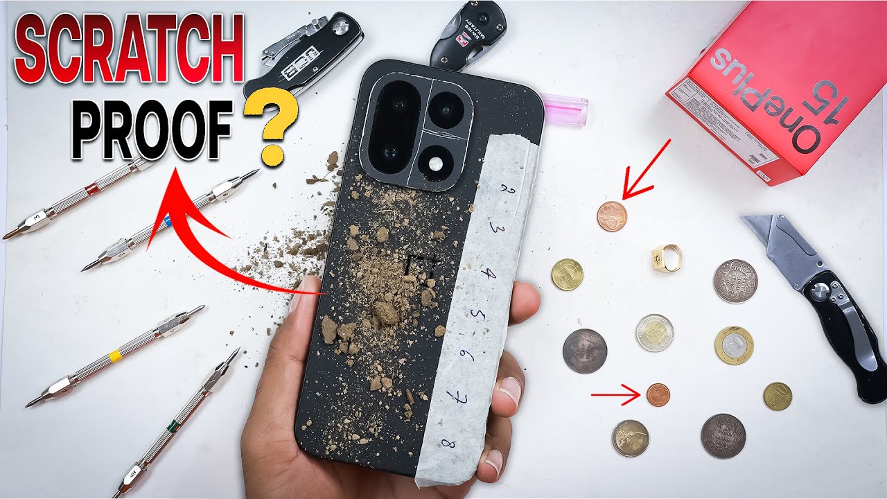 Is OnePlus 15 Really “Scratch-Proof”… or Just a LIE? 😈 Durability + IP69K Test