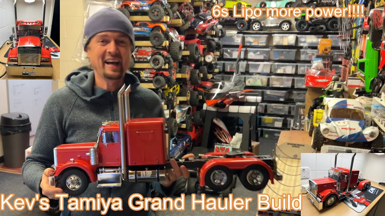 Сборка Кевина Талбота Tamiya Grand Hauler