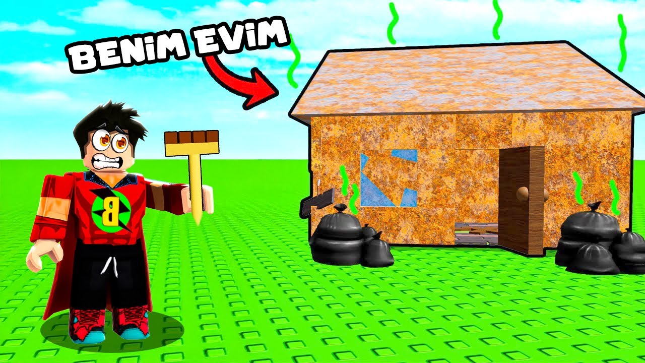 ÇÖP EVİ TEK BAŞIMA TEMİZLEDİM! BAL DÖK YALA 🤣 Roblox Clean a House