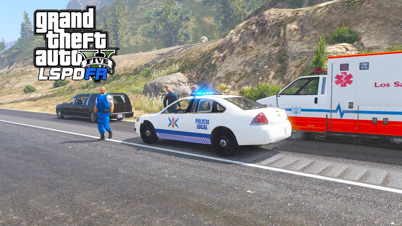 LSPDFR | Día 295 | Policía Local de Argentina - ACCIDENTE CON UN COCHE FUINEBRE