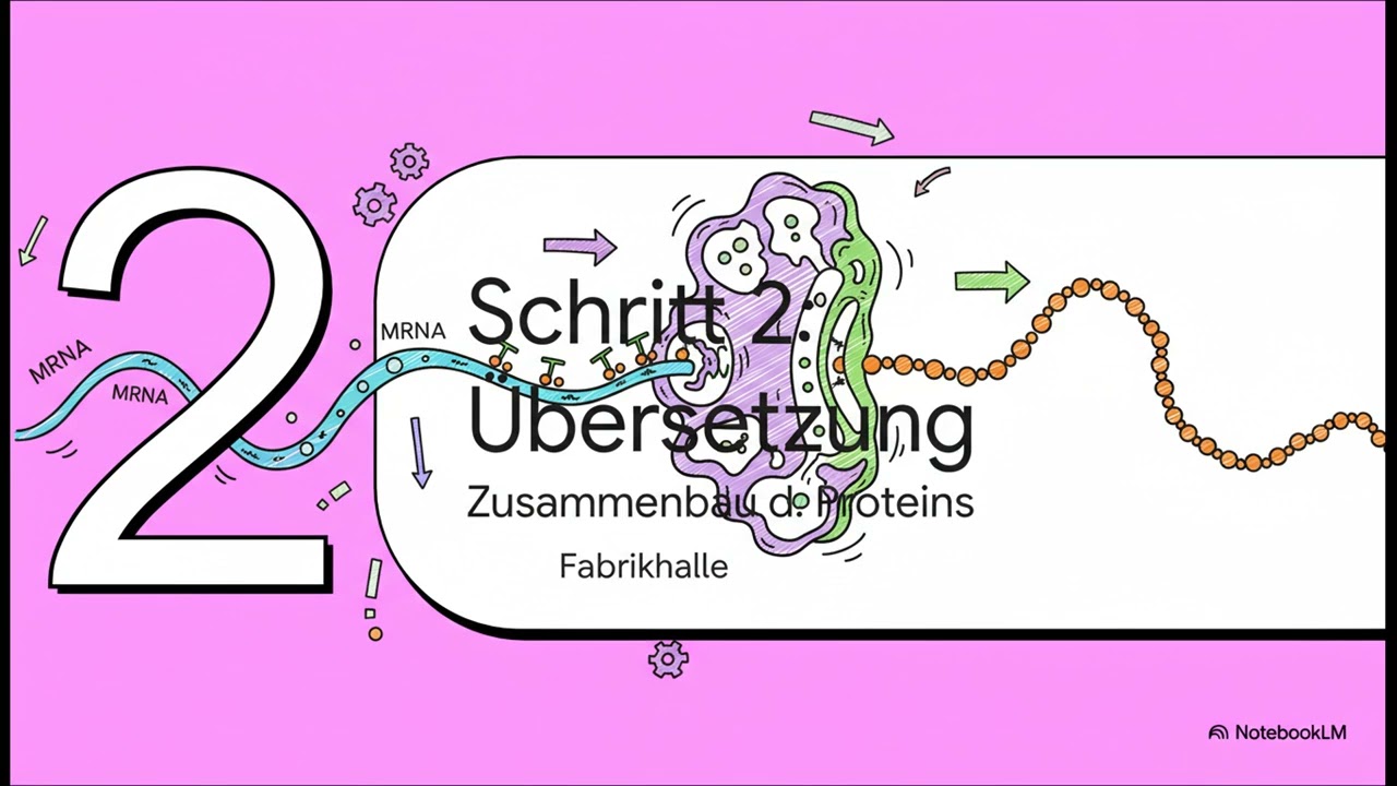 Bio Genetik Kap. 6 Vom Gen zum ProteinProteinbiosynthese: Transkription & Translation erklärt