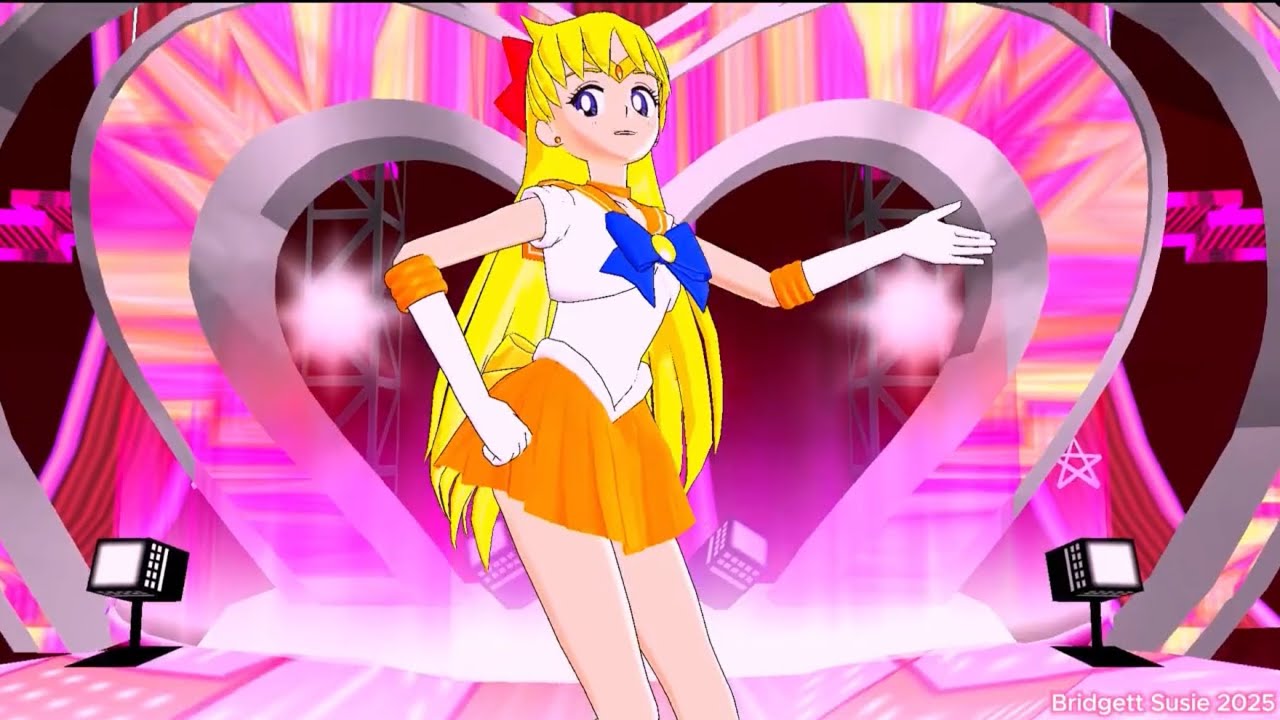 (MMD Nanoem) Sailor Venus - Din Don Dan