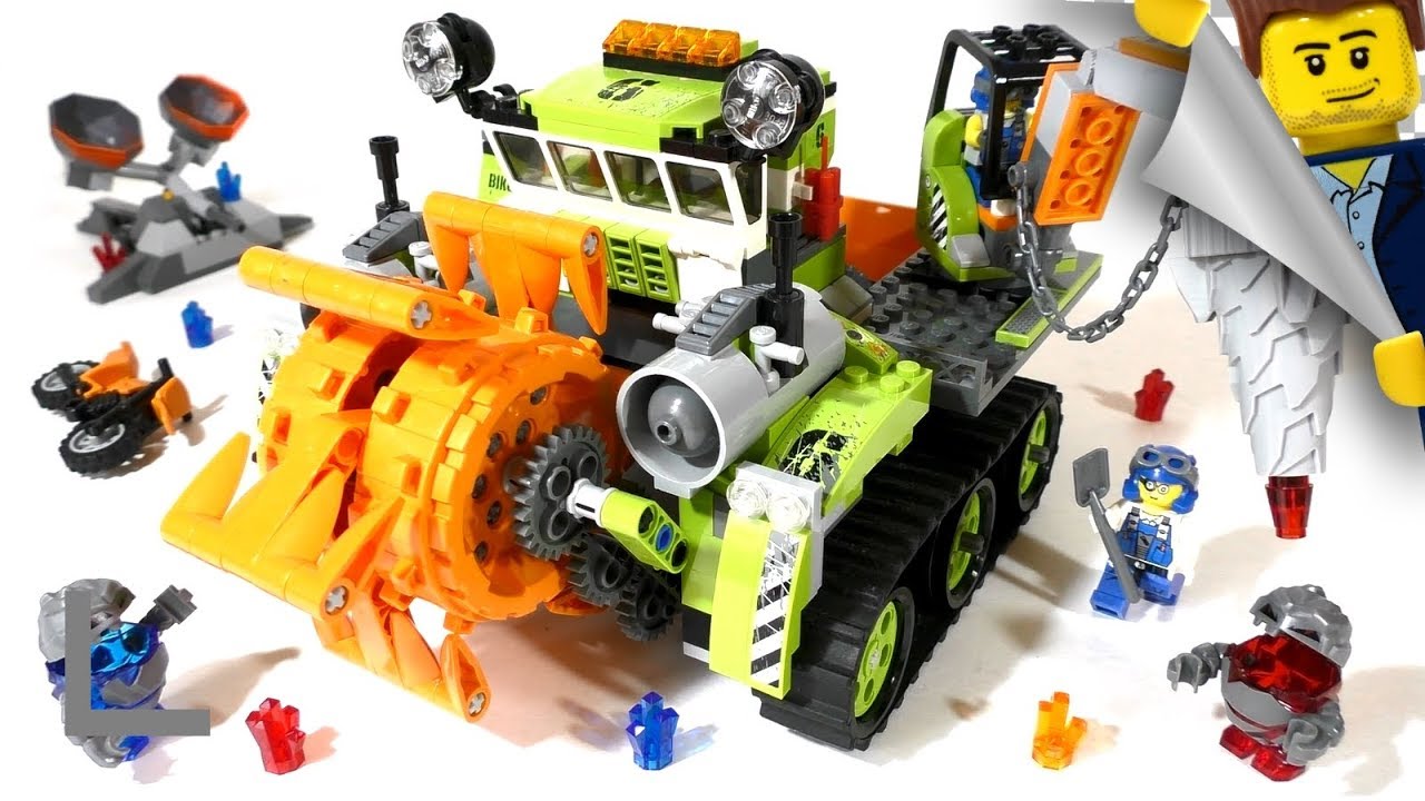 Обзор набора Lego Power Miners #8961 Уборщик Кристаллов (Crystal Sweeper)