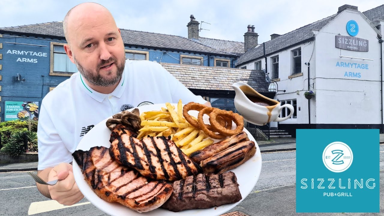 This MEGA MIXED GRILL really was SIZZLING!!! - Steak, Chicken, Sausage, Gammon but WHAT WAS MISSING?