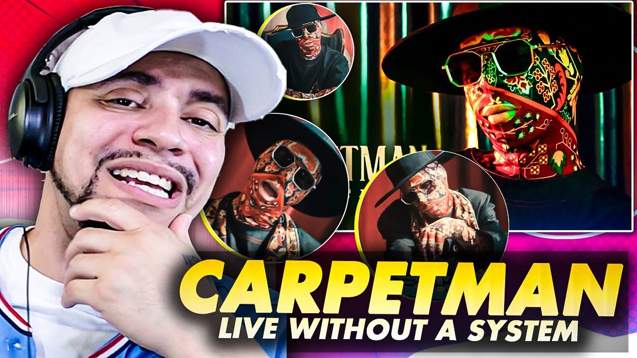 YEA....HE'S THAT GUY!!! Carpetman - Live Without A System (LIVE REACTION)