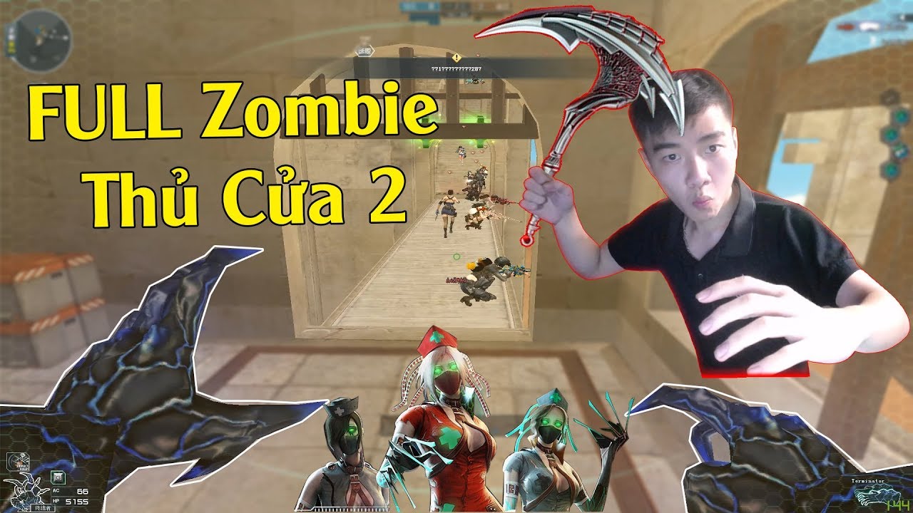 Full Biến Làm Zombie Trong Thủ Cửa 2 CFQQ - Rùa Ngáo